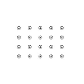 sourcing map 0.5mm Bearing Balls 304 Stainless Steel G100 Precision Balls 500pcs