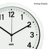 ANSIO Wall Clocks 10 inch/25.4cm For Living Room Modern, Large