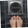 Mipcase 1Pc Cast Iron Floor Drain for Outdoor and Household