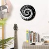 DARENYI 12 Inch Dia Acrylic Plexiglass Sheet, Black Plastic Circle