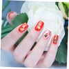 Baluue 5pcs Nail Art Crushed Shell Sequins for Manicure Natural