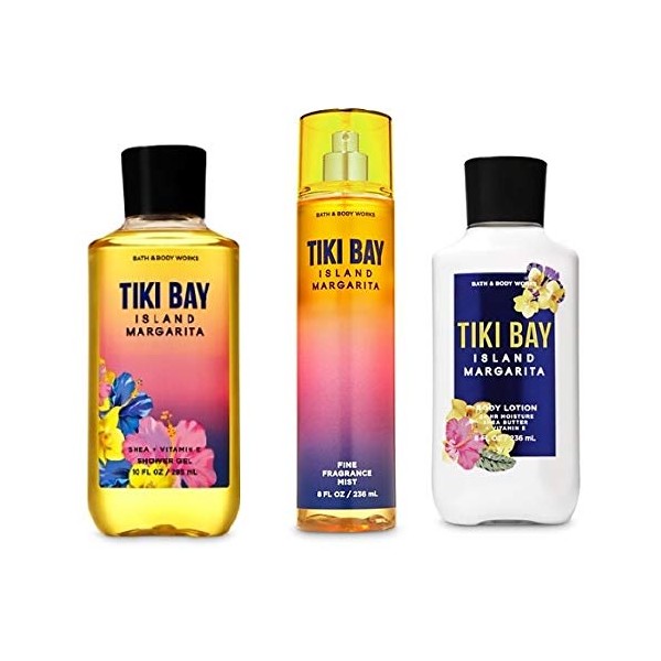 Bath and Body Works - Tiki Bay Island Margarita - Daily Trio - 2020