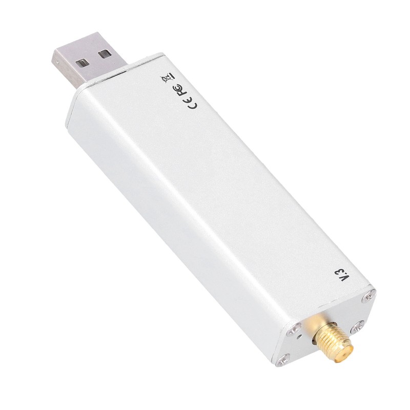 Full Band Receiver Aluminum Alloy RTLSDR 0.1MHz to 1.9GHz Full