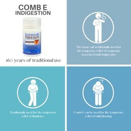 Schuessler Tissue Salts 125 Tablets - Comb E - Indigestion