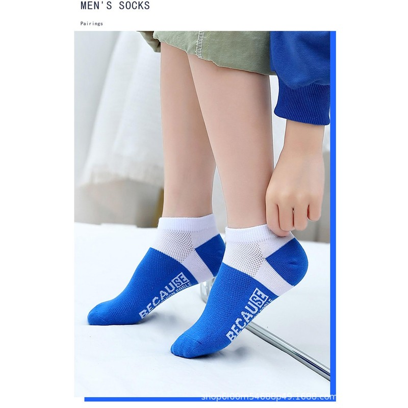 ZEFANGYU Children's Socks, Boys, Children, Socks, Summer, Mesh, Breathable, Kindergarten,