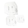 LIFKOME 3pcs Acrylic Sewing Ruler Professional Bowl Batting Templates for
