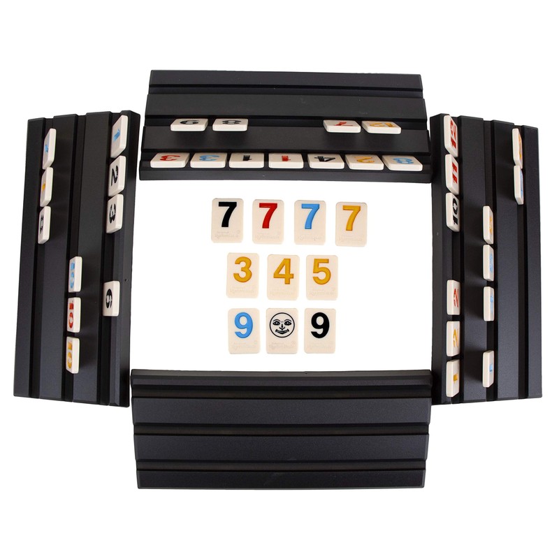 Pressman Rummikub Large Numbers Edition - The Original Rummy Tile