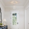 MERINEA Modern Chrome Crystal Pendant Light Fixture – Adjustable Mini