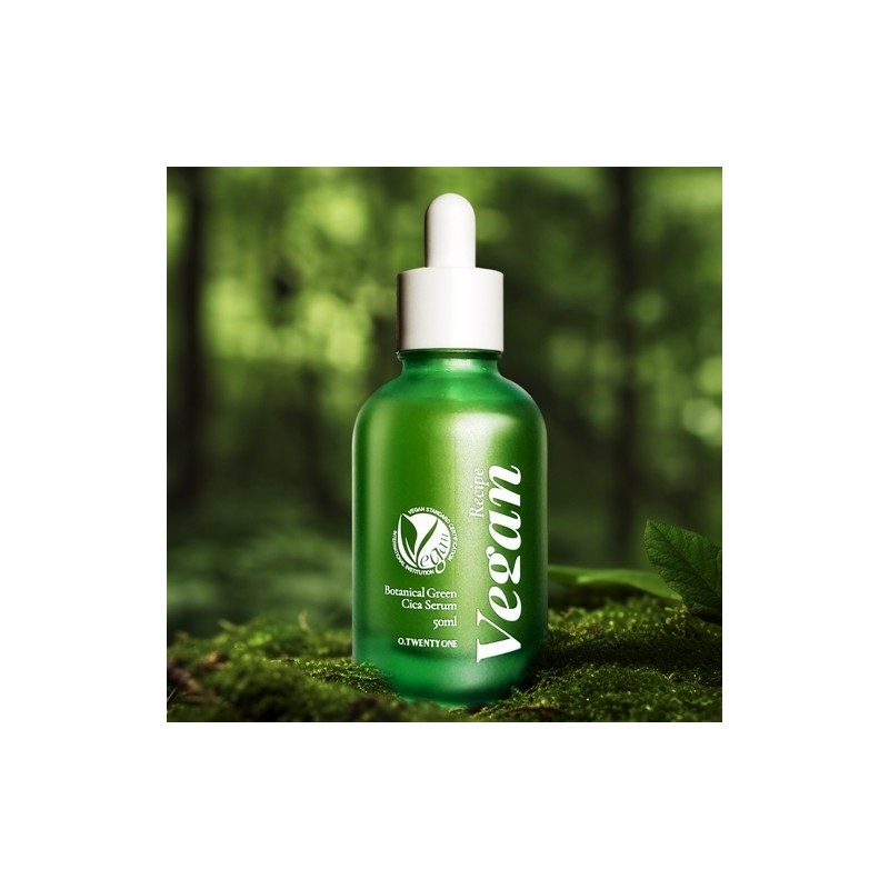 O21 Vegan Recipe Botanical Green Cica Serum 50ml / O21