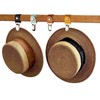runrayay Run Rui 3pcs Travel Hat Clips, PU Hat Clips,