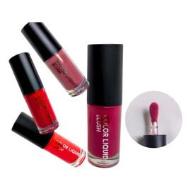 MF Cosmetics Rubor Líquido Color Liquid Blush Periwinkle Mate 4mL