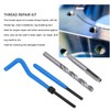 30pcs Thread Repair Kit M7x1 Steel High Efficiency Drill Tap