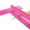 Lovelysp Knitting Needle Gauge Geometric Rulers Gauge Sewing Tools Knitting
