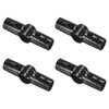 M METERXITY 4-Pack Structural Pipe Connector, 3 Way Pipe Clamp