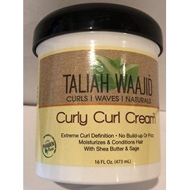 Taliah Waajid Curls Waves Natural Curly Curl Cream 16oz (T072)
