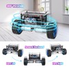 MIOYOOW Self-Balancing RC Car Kit, Ultrasonic Obstacle Avoidance Robot Car