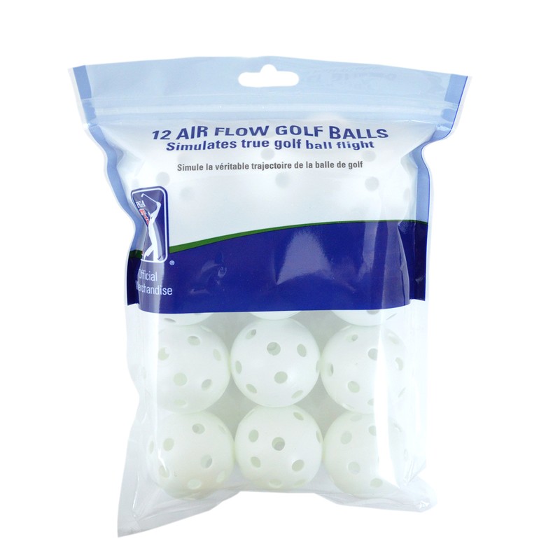 PGA TOUR Air Flow Golf Balls (Pack of 12) -