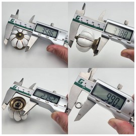 CYILIUEN 12 Pieces Pumpkin Ceramic Furniture Knobs White Cabinet Knobs Vintage with Screws and Gaskets for Wardrobe Home Decoration Zinc Alloy