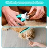 VIWIK 2 in 1 Dog Nail Trimmers with LED Light