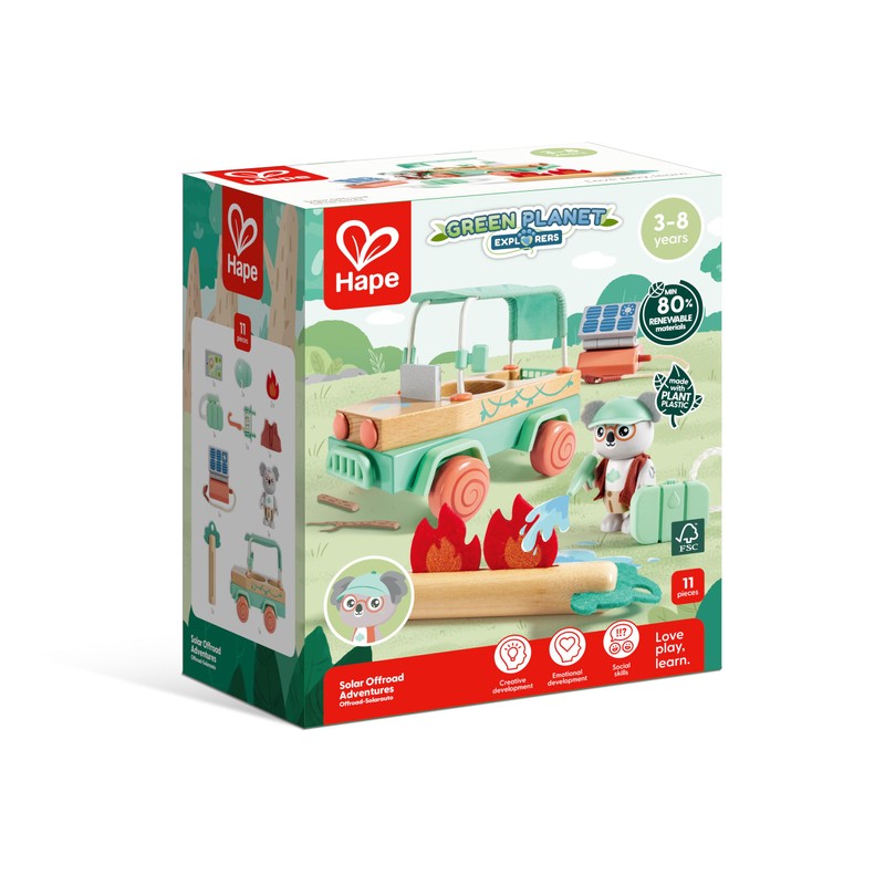 Hape Solar Offroad Adventure, Green Planet Explorers