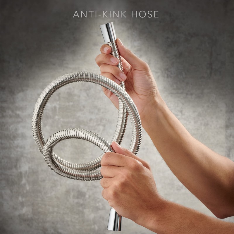 Mira Showers Logic Metal Shower Hose Chrome 1.25 M Shower