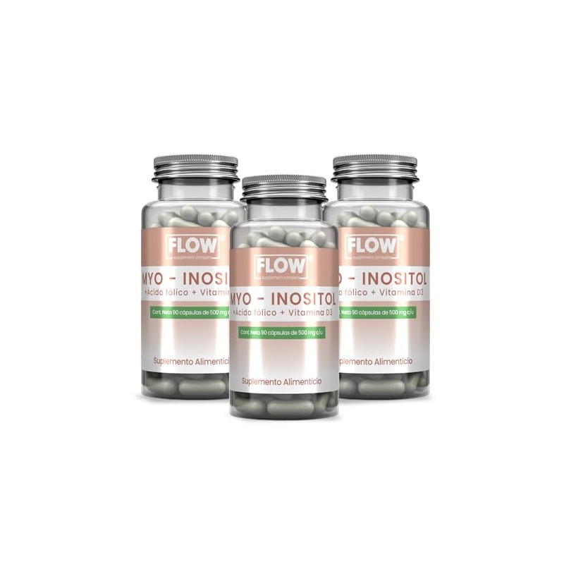 Myo Inositol Pack por 3 - Flow Supplements - Vitaminas