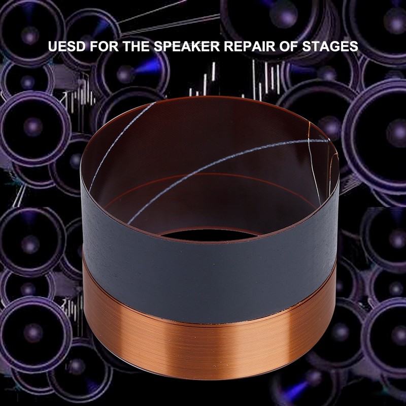 1PCS 75.5mm Audio Bass Speaker Voice Coil Woofer Sound Drive