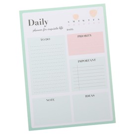 STOBOK Do List Planner Notepad Tear Off Daily Schedule Notebook Creative Hourly Work Plan Pad for Efficient Task Management Fun Practical and Study