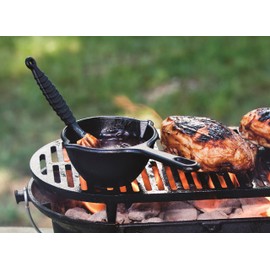 Lodge Cast Iron Melting Pot, Pre-Seasoned, 15-Ounce