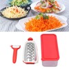 Vegetable Cutter 4 in 1 Multifunctional Stainless Steel Portable Lightweight