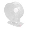 Silent Hamster Wheel with Stand Prevent Slip Clear Acrylic Hamster