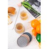 Wingcases Silicone Coasters for Drinks[4 Pack]- Cup Mat for Tabletop