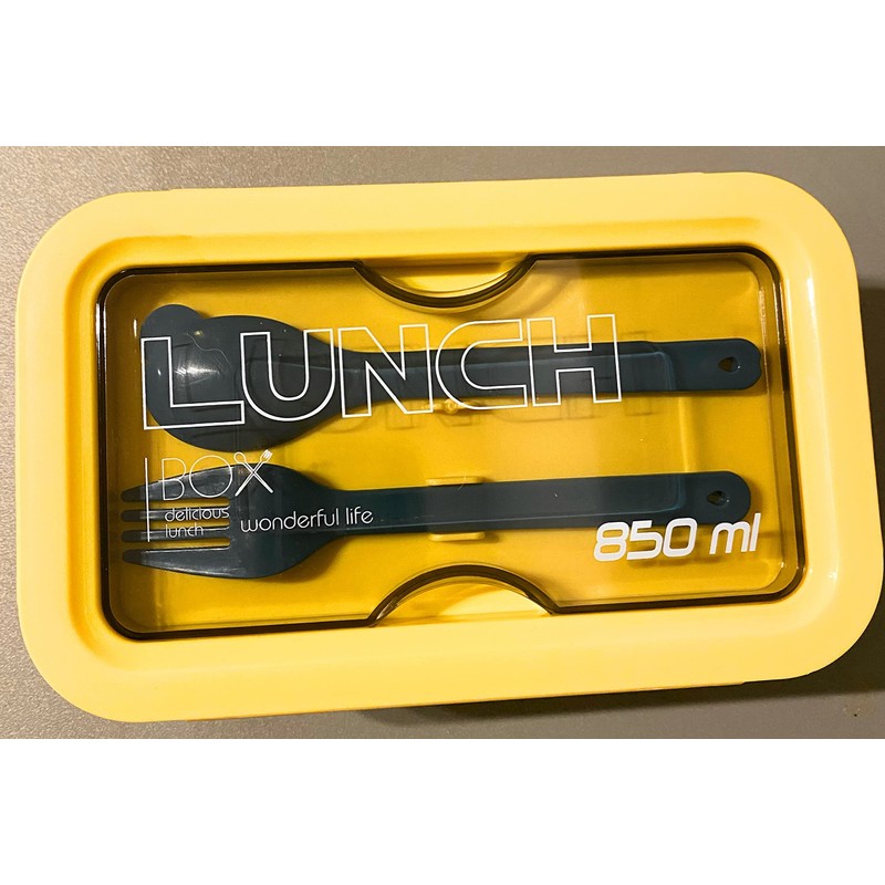 Barnabys Bento Box - Eco-friendly Lunch Box With Spoon, Fork.