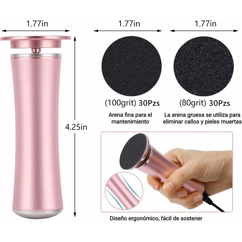 MYBEAUTY Maquina Exfoliadora De Callos Profesional De Eléctrico