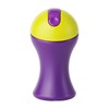 Boon B208 Vaso con Popote, morado/verde