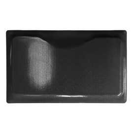 Rhino Hide Salon Mat 3' x 4.5' (Rectangular, Black 1/2'' Thick)