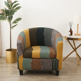 Meigeh Tullsta Stretch Armchair Cover for Club Chair Cover Cocktail Chair Cover
