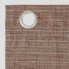 Sun Zero Brooks Burlap Weave Thermal Extreme 100% Blackout Grommet