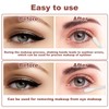 Cotton Swabs,Cotton Makeup Remover Swabs,Eye & Lip Sticks Remover,Liquid-Filled Makeup