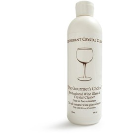Restaurant Crystal Clean: Professional Wine Glass Cleaner and Crystal Cleaning Liquid -16 oz.
