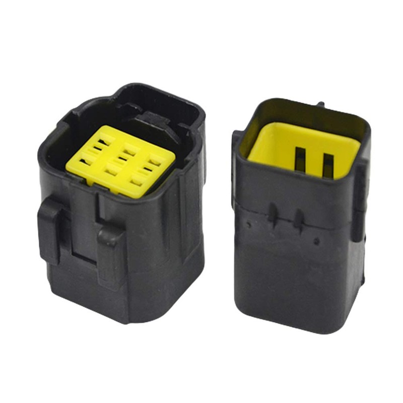 WMYCONGCONG 5 Kits 6 Pin Way Waterproof Electrical Connector Plug