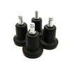 Chromcraft Bell Shape Stationary Glide to Replace Casters - (Set
