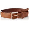 Lacoste LB84560 Men's Cow Leather Business Belt, Braun