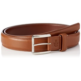 Lacoste LB84560 Men's Cow Leather Business Belt, Braun
