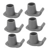 Healvian 6pcs Walker Glide Caps Non- Ski Glides for Enhanced