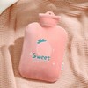 Insulated water bag, hot water compress, mini water hot pack, heated bag, hot water, cold compress, pack hand warmer blue 10ea