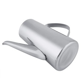 2L Thickened Stainless Steel Teapot Rust Resistant, Large Capacity, Ergonomic Handle, Elegant Streamline Design with Wide Application for Home, Restaurant, Cafe, Hotel, Bar (2L