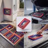 deepredcoast Collapsible Magnetic Parts Tray Set, 3 Pcs Silicone Magnetic