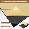Eunice Sponge Neoprene Foam Sheet with Adhesive, 12 in x