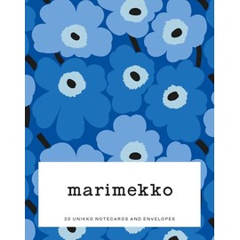 Chronicle Books Marimekko Notes (Blues): 20 Unikko Notecards and Envelopes